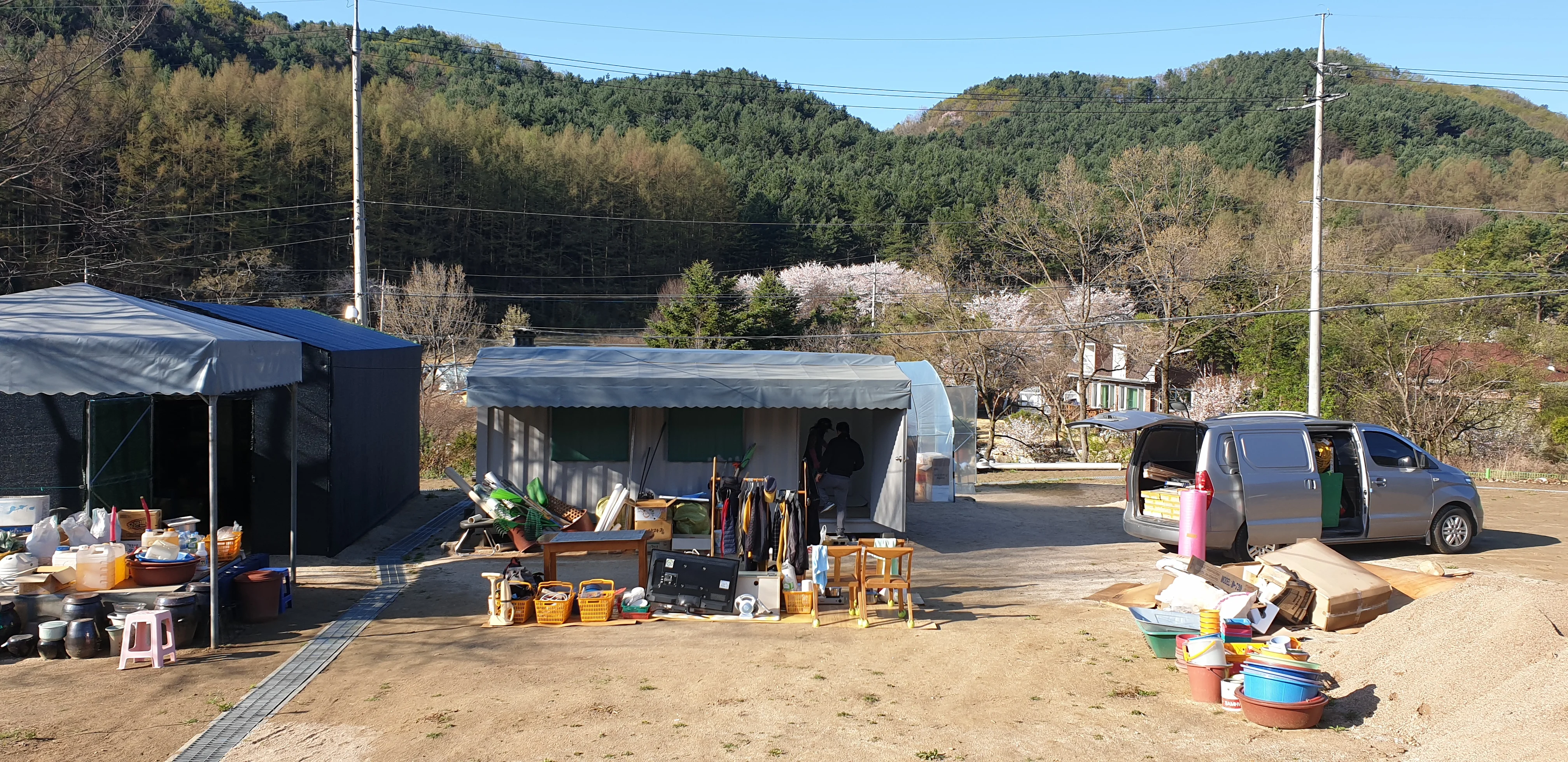경기 가평군 농업 시설 10평 전기온돌강화마루 시공 사진 1