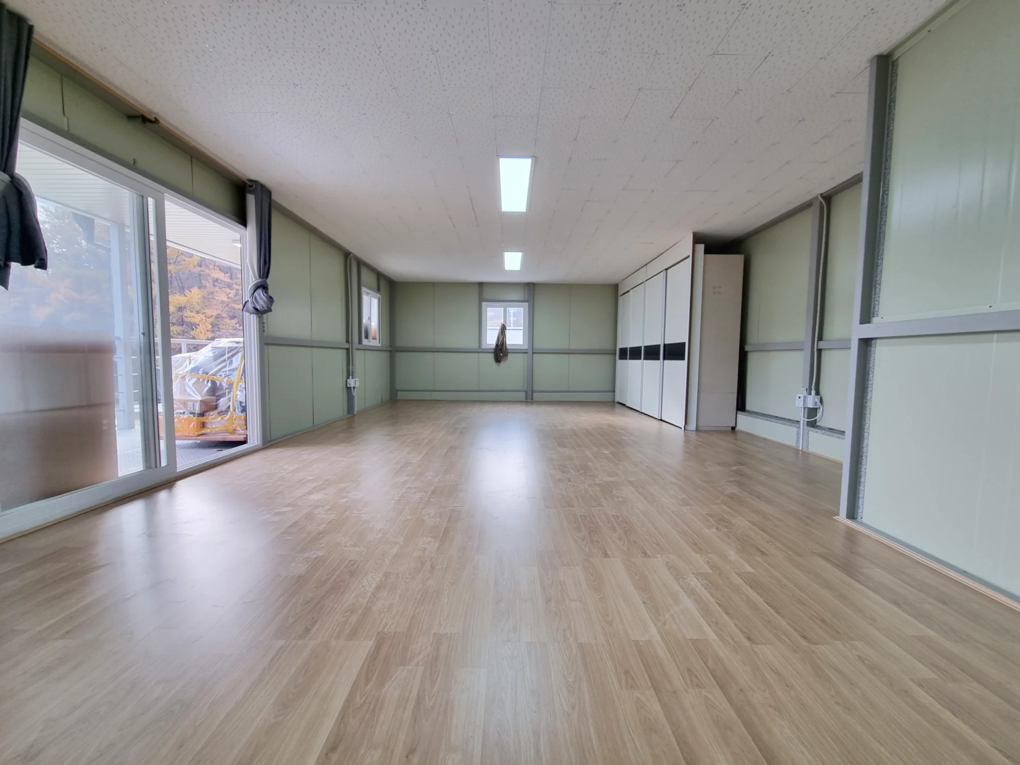 경기 양평군 주택 15평 전기온돌강화마루 시공 사진 1