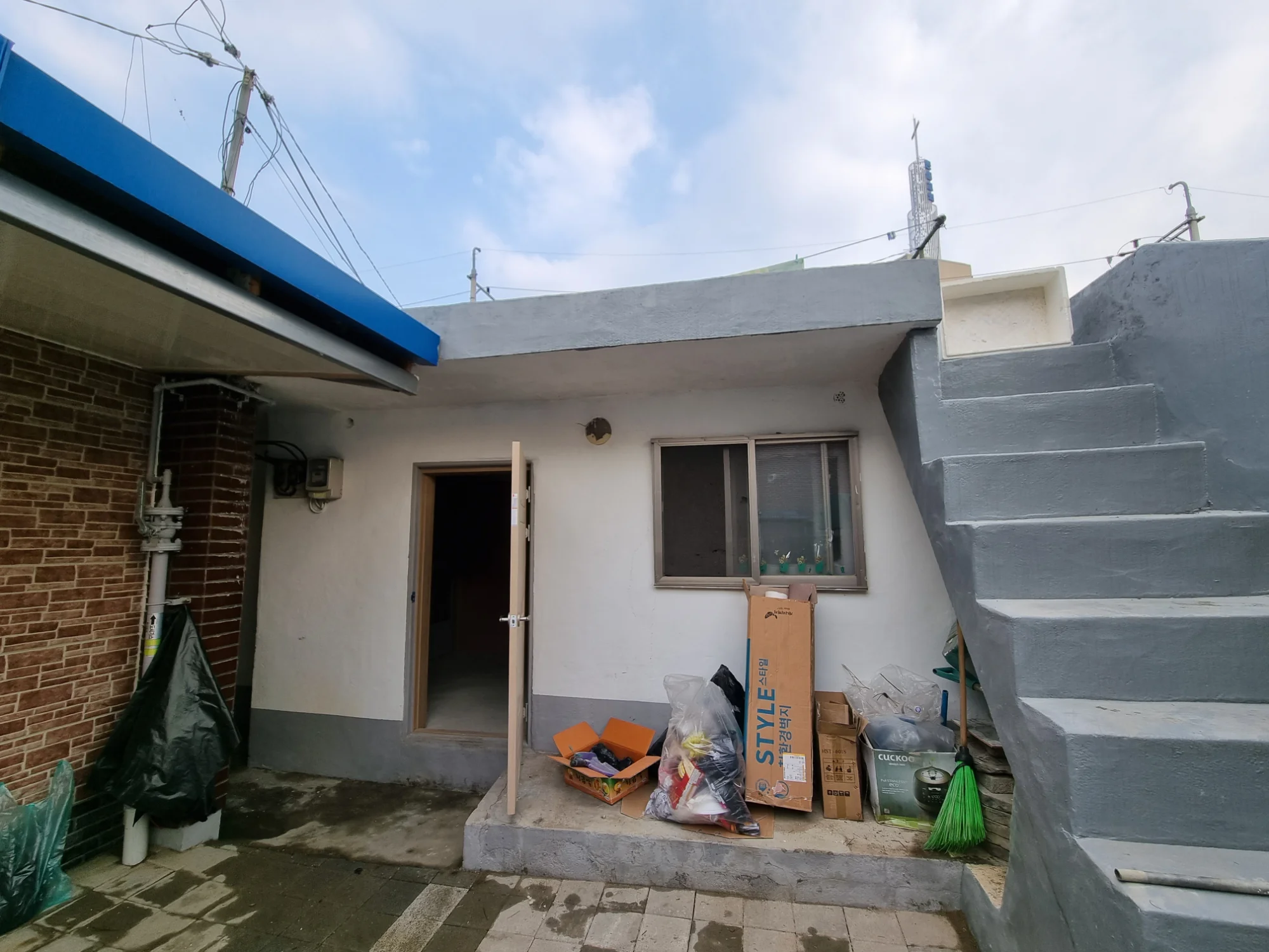 충남 공주시 주택 4평 전기온돌강화마루 시공 사진 1