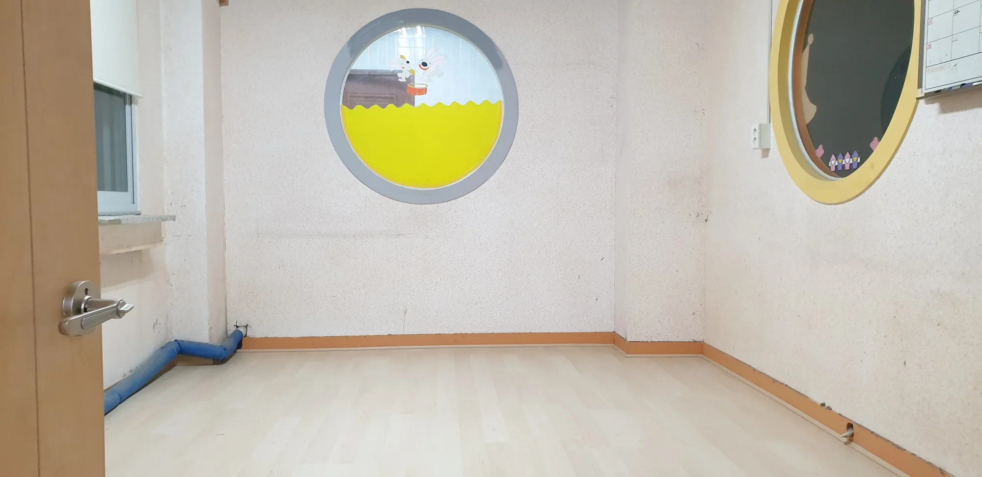 경기 김포시 학교 20평 전기온돌강화마루 시공 사진 2