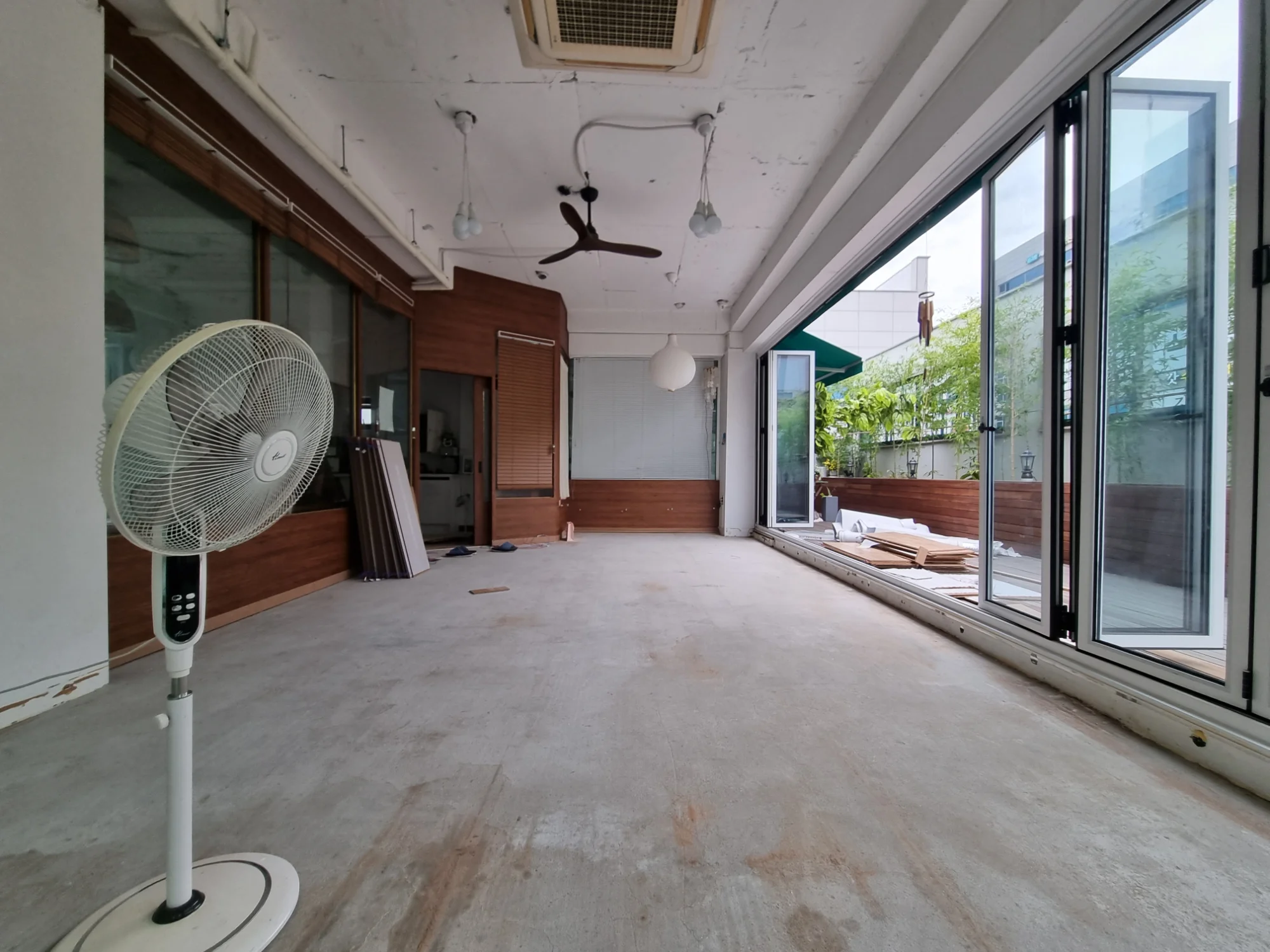 인천 서해구 운동 시설 10평 전기온돌강화마루 시공 사진 3